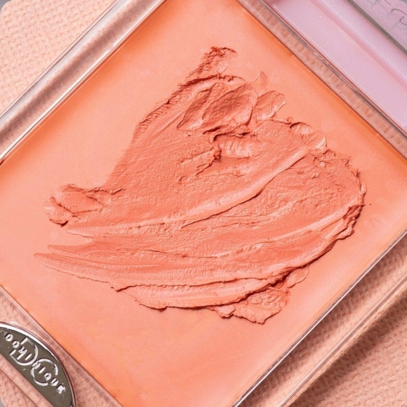 Dominique WARM PEACH Silk Tone Cream Blush + Lip Color | NEW | Full Size - Picture 3 of 16